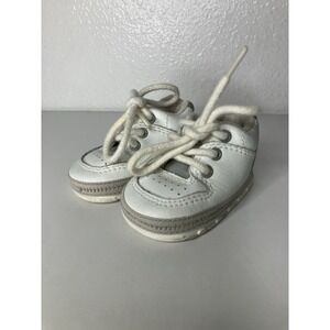 Vintage Carter's Shoes Baby Size 0 White